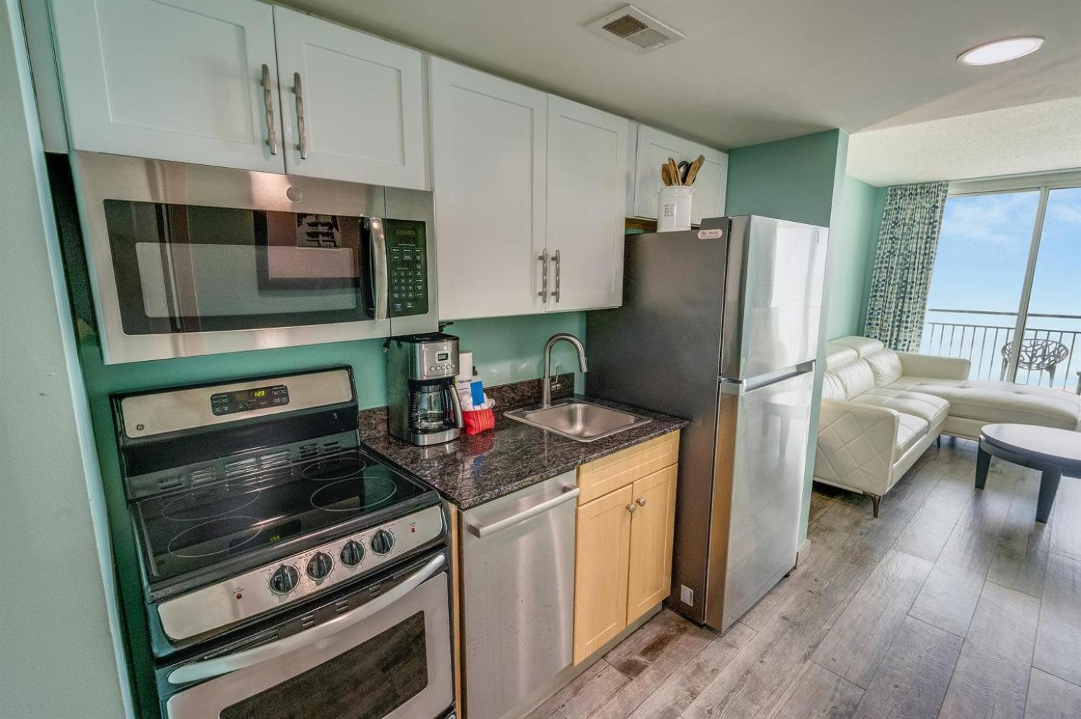 Appartement New Modern, Direct Oceanfront, Boardwalk, Views! à Myrtle Beach Extérieur photo